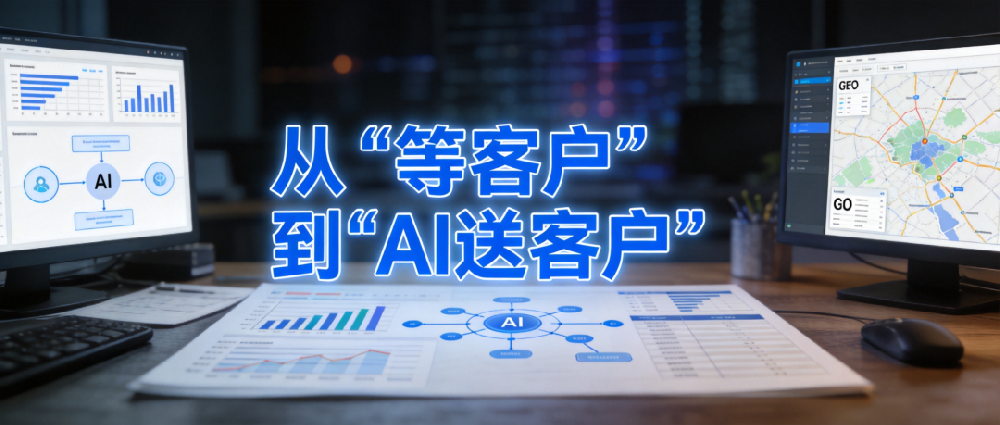 一个传统企业靠GEO优化转型的真实经历 从“等客户”到“AI送客户”